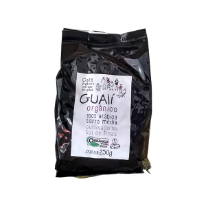 Café Orgânico Torrado em Grãos 250g