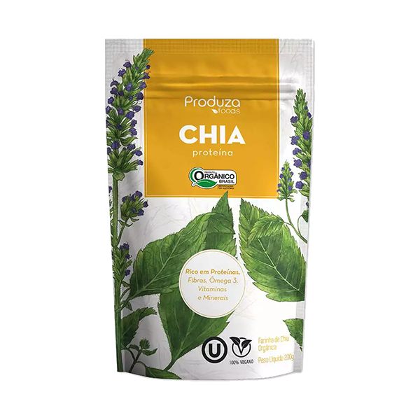 Farinha de Chia Premium Orgânica 200g