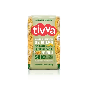 Macarrão Sem Glúten de Milho tipo Fusilli Tivva 500g